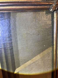 Vlaamse school, navolger van Hendrick Goltzius (1558-1617): De besnijdenis van Christus, olie op doek, 17de eeuw