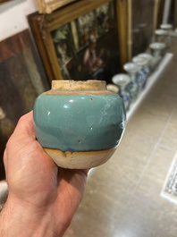 Seven Chinese monochrome wares, 18th/20th C.