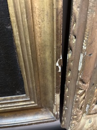 Spaanse school, navolger van Tiziano Vecellio (Titiaan, ca. 1488-1576): Ecce Homo, olie op doek, 17de eeuw