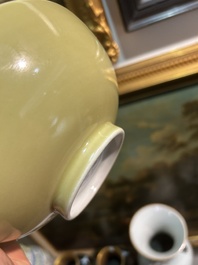 Seven Chinese monochrome wares, 18th/20th C.