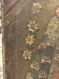 Cusco School, Peru: Madonna with Child, oil on canvas, 18th C.