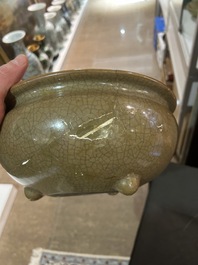 Seven Chinese monochrome wares, 18th/20th C.