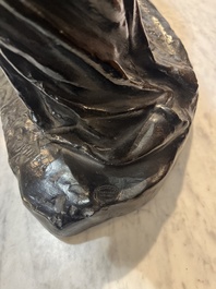 George Minne (1866-1941): Moeder en kind, bruingepatineerd brons