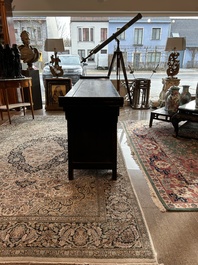 A Chinese brass mounted wooden sideboard, Shanxi, late Qing