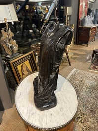 George Minne (1866-1941): Moeder en kind, bruingepatineerd brons