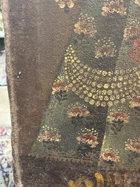 Cusco School, Peru: Madonna with Child, oil on canvas, 18th C.