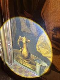 Vlaamse school, navolger van Hendrick Goltzius (1558-1617): De besnijdenis van Christus, olie op doek, 17de eeuw