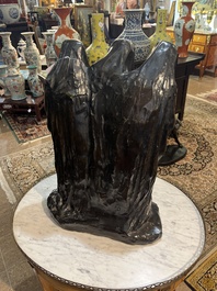 George Minne (1866-1941): Moeder en kind, bruingepatineerd brons