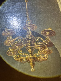 Vlaamse school, navolger van Hendrick Goltzius (1558-1617): De besnijdenis van Christus, olie op doek, 17de eeuw