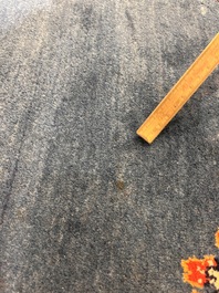 A Persian Sarouk rug with central medallion and floral design, wool on cotton, 20th C.