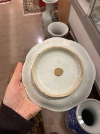 A varied collection of Chinese famille rose and qianjiang cai porcelain, 19th/20th C.