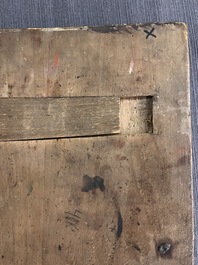 Een Russisch-orthodoxe 'Johannes de Voorloper' icoon, begin 19de eeuw