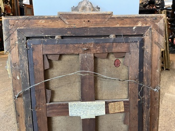 Franse school, navolger van Fran&ccedil;ois de Troy (1645-1730): Portret van Anne Louise B&eacute;n&eacute;dicte de Bourbon als Cleopatra, olie op doek, 18de eeuw