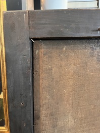 Flemish school: The Archdukes Albert and Isabella, oil on panel, 17th C.