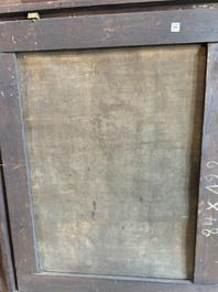 Flemish school, circle of Hieronymus Janssens (1624-1693): The court dance, oil on canvas, 17th C.