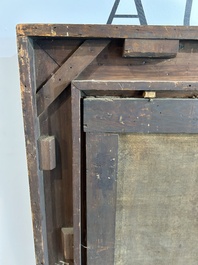 Flemish school, circle of Hieronymus Janssens (1624-1693): The court dance, oil on canvas, 17th C.