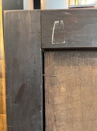 Flemish school: The Archdukes Albert and Isabella, oil on panel, 17th C.