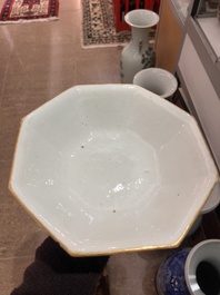 A varied collection of Chinese famille rose and qianjiang cai porcelain, 19th/20th C.