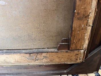 Joseph Geirnaert (1790-1859): 'Chez le notaire', oil on canvas, dated 1837