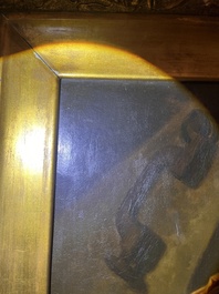 Frans van Kuyck (1852 - 1915): Still life in the artist's studio, oil on canvas, dated June 3 1869