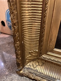 Ad&egrave;le Evrard (1792-1889): Hunting still life with grapes and poultry, oil on panel, dated 1820