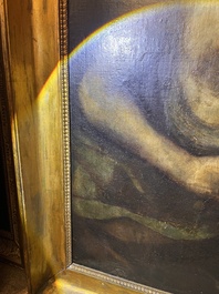 European school: The penance of Mary Magdalene, oil on canvas, ca. 1700