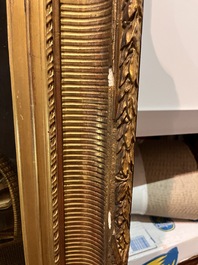 Ad&egrave;le Evrard (1792-1889): Hunting still life with grapes and poultry, oil on panel, dated 1820