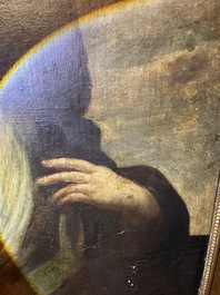 European school: The penance of Mary Magdalene, oil on canvas, ca. 1700