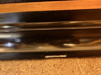 Flemish school, follower of David Teniers (1610-1690): The rich man being led to hell, oil on canvas, ca. 1700