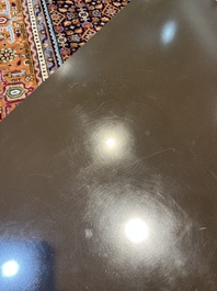 A rectangular design coffee table in the style of Willy Rizzo, 3rd quarter 20th C.