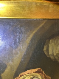 Frans van Kuyck (1852 - 1915): Still life in the artist's studio, oil on canvas, dated June 3 1869