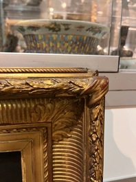 Ad&egrave;le Evrard (1792-1889): Hunting still life with grapes and poultry, oil on panel, dated 1820