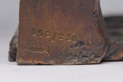 Igor Mitoraj (1944-2014): Stella, brown patinated bronze, foundry mark 'Fonderia Tesconi Pietrasanta', ed. 158/250, (1980)