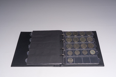 Collection vari&eacute;e de monnais et de fiches dont la plupart en argent, accompagn&eacute;e de trois publications, 19&egrave;me/20&egrave;me si&egrave;cle