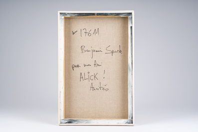 Benjamin Spark (1969): 'Exposition Universal (17611)', gemengde techniek op doek