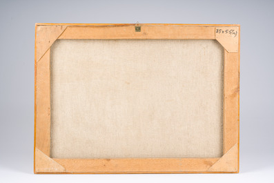 Russische school, gesigneerd Shapovalov, navolger van Arkady Alexandrovich Plastov (1893-1972): De doortocht van de fascisten, olie op doek, [1942]