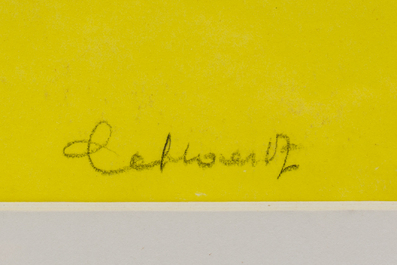 Jan Cobbaert (1909-1995): &Agrave; la plage, lithographie en couleurs, &eacute;d. 36/75