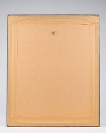 Salvador Dali (1904-1989): 'Femme &agrave; genoux', ets opgehoogd met aquarel, ed. E.A., [1969]