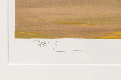 Ren&eacute; Magritte (1898-1967, after): 'Souvenir de voyage', lithograph in colours, ed. 162/275, dated 2011