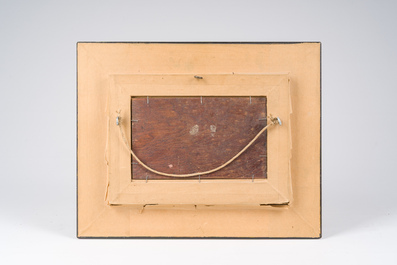 Jan Frans De Boever (1872-1949): 'Chercheuses d'infini', oil on panel, 1930s