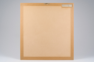 Dan Van Severen (1927-2009): Compositie, tempera op karton, gedateerd 1979