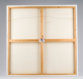 Nina Stoupina (1955): 'Begin van einde van het winter', gemengde techniek op doek, gedateerd 2009