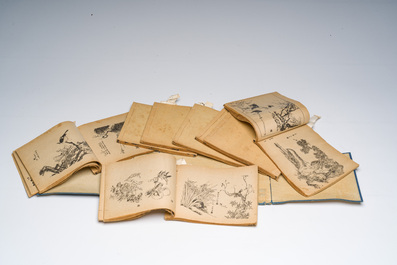 Collection vari&eacute;e d'objets de lettr&eacute;s, Chine, 19&egrave;me/20&egrave;me si&egrave;cle