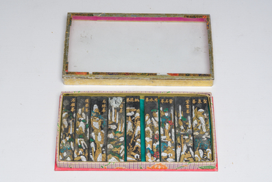 Collection vari&eacute;e d'objets de lettr&eacute;s, Chine, 19&egrave;me/20&egrave;me si&egrave;cle