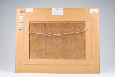 Frans Smeers (1873-1960): 'Benodet', huile sur board, dat&eacute; (19)33