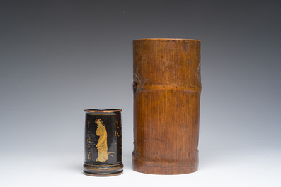 Collection vari&eacute;e d'objets de lettr&eacute;s, Chine, 19&egrave;me/20&egrave;me si&egrave;cle