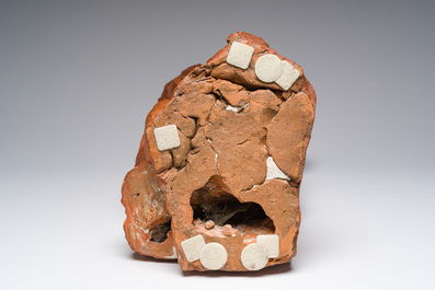 Figure d'un putto debout en terre cuite patin&eacute;e, Flandres, 18&egrave;me si&egrave;cle