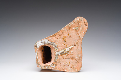 Antoine Vriens (1902-1987): Dame nue assise, terre cuite, dat&eacute; (19)66