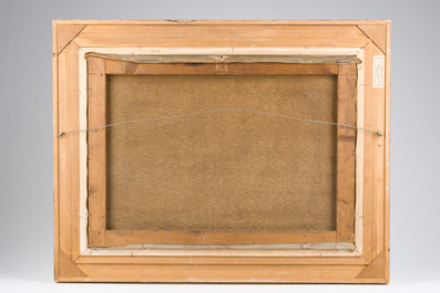 Constant Permeke (1886-1952): Marine, huile sur toile, dat&eacute; 1925