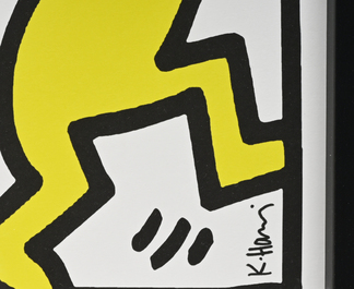 Keith Haring (1958-1990, after): 'Dance', screenprint in colours, ed. 83/200